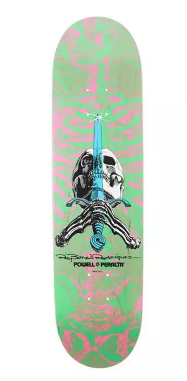 Plateau skate POWELL PERALTA Ps Skull &amp; Sword Vert 8.0