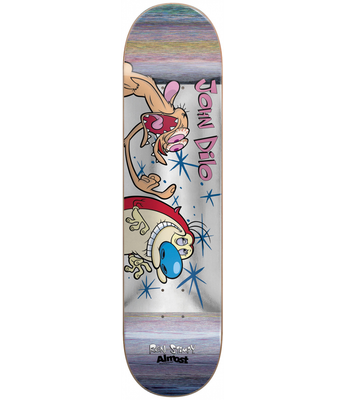 ALMOST DECK REN &amp; STIMPY FINGERED R7 DILO 8.125