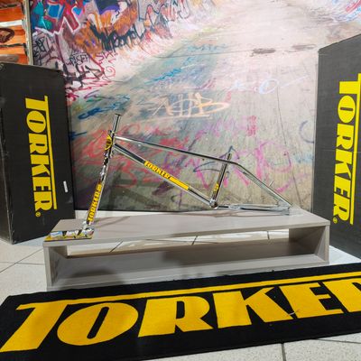 Ensemble Cadre et Fourche BMX Torker PRO-X Race Chrome