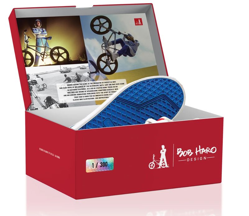 Baskets Rider Icon Bob Haro en édition limitée.