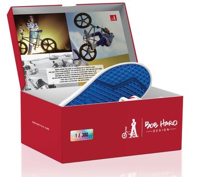 Baskets Rider Icon Bob Haro en édition limitée.