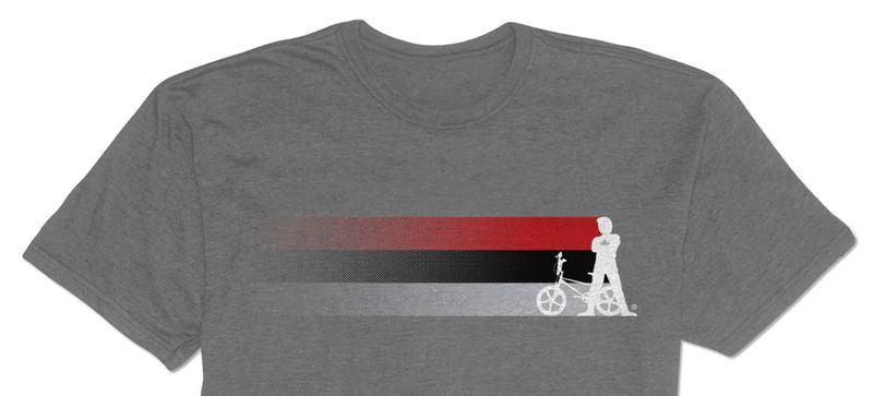 T-shirt Bob Haro Design  Édition Rider Icon 3-Stripe