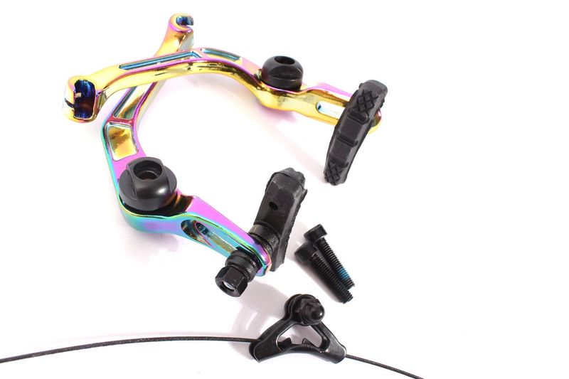Frein BMX KHE U-Brake – Finition Oil Slick