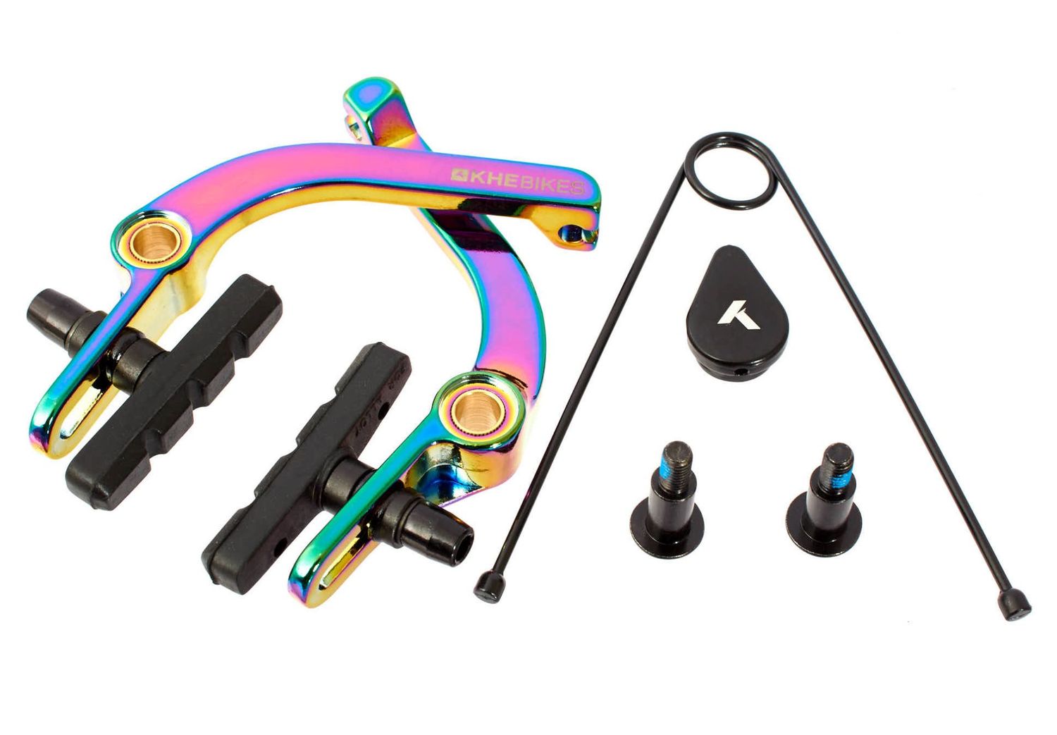 Étrier de Frein BMX KHEbikes U-Brake - Finition Oil Slick