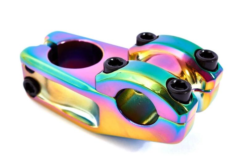 Potence BMX KHE MVP - Finition Oil Slick