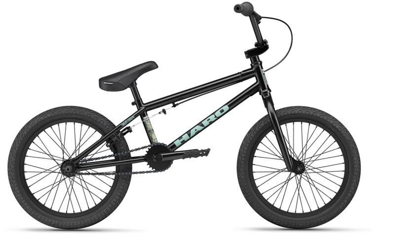 BMX HARO DOWNTOWN 18" – ÉDITION Noir Menthe