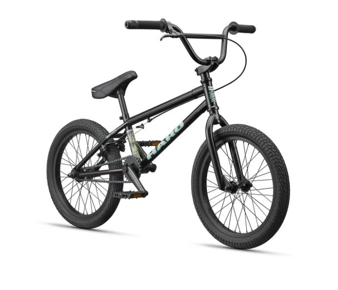 BMX HARO DOWNTOWN 18" – ÉDITION Noir Menthe BMX HARO DOWNTOWN 18" – ÉDITION Noir Menthe