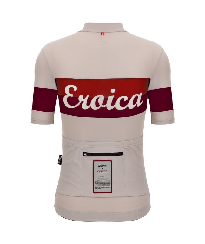 MAILLOT SANTINI EROICA "QUIETE" L'ÉLÉGANCE INTEMPORELLE