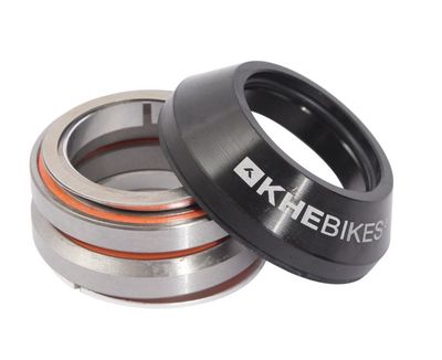 Jeu de Direction Intégré KHE BMX 1 1/8" - Noir