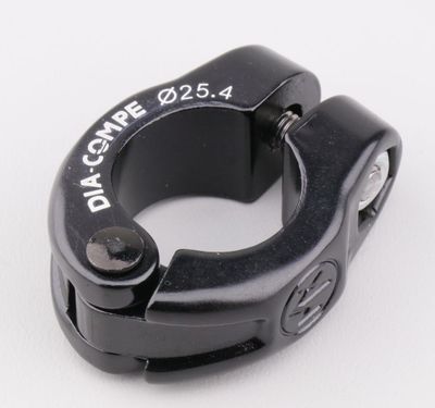 Collier de selle Dia-Compe MX-1500 Ø25,4 mm — Noir