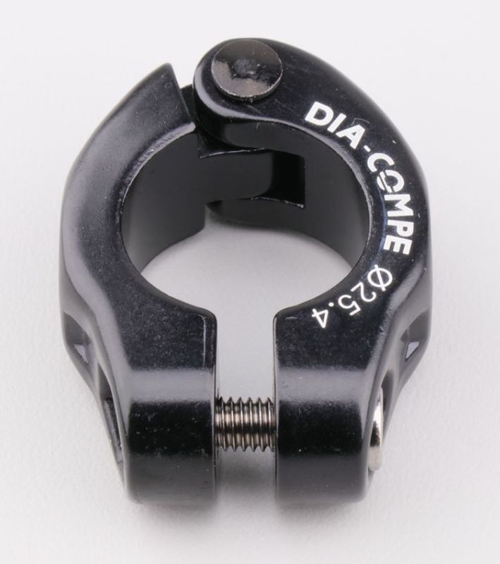 Collier de selle Dia-Compe MX-1500 Ø25,4 mm — Noir