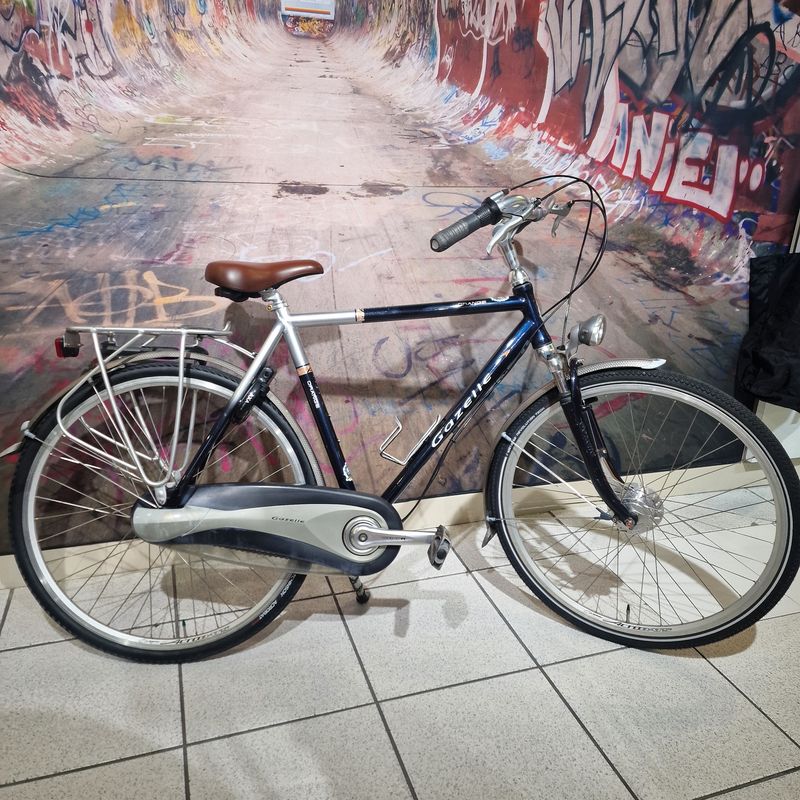 Gazelle Orange – Le Vélo Hollandais par Excellence – Cadre Homme