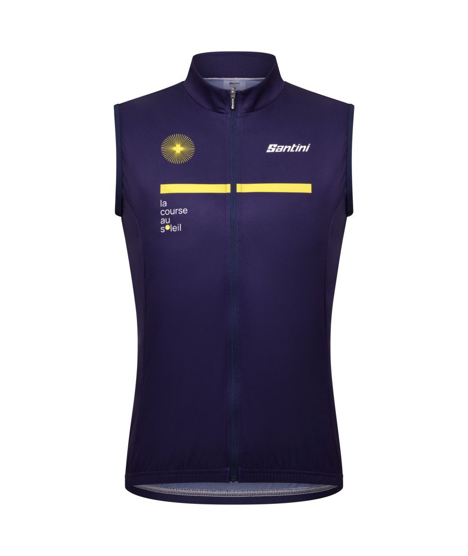 Santini Paris-Nice 2025 – Gilet Coupe-Vent Officiel