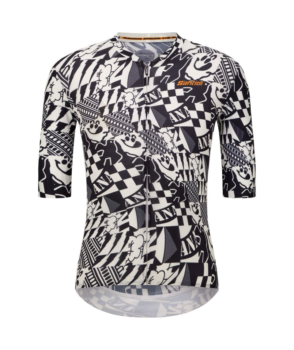 Santini 60 – Maillot Cyclisme Manches Courtes
