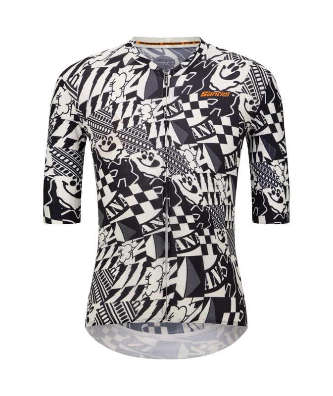 Santini 60 – Maillot Cyclisme Manches Courtes