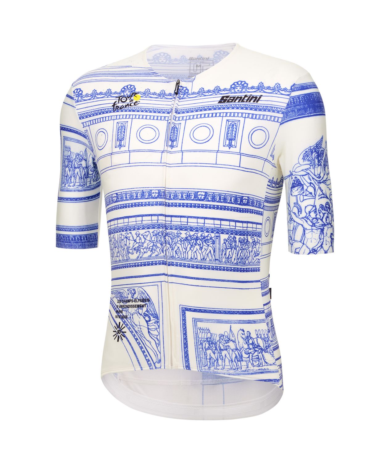 Santini Tour de France – Maillot Arc de Triomphe Officiel