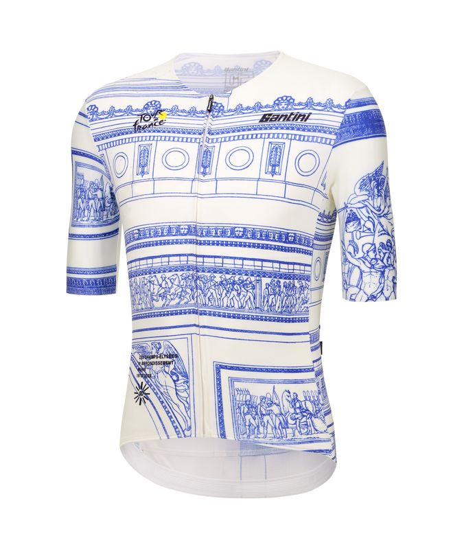 Santini Tour de France – Maillot Arc de Triomphe Officiel