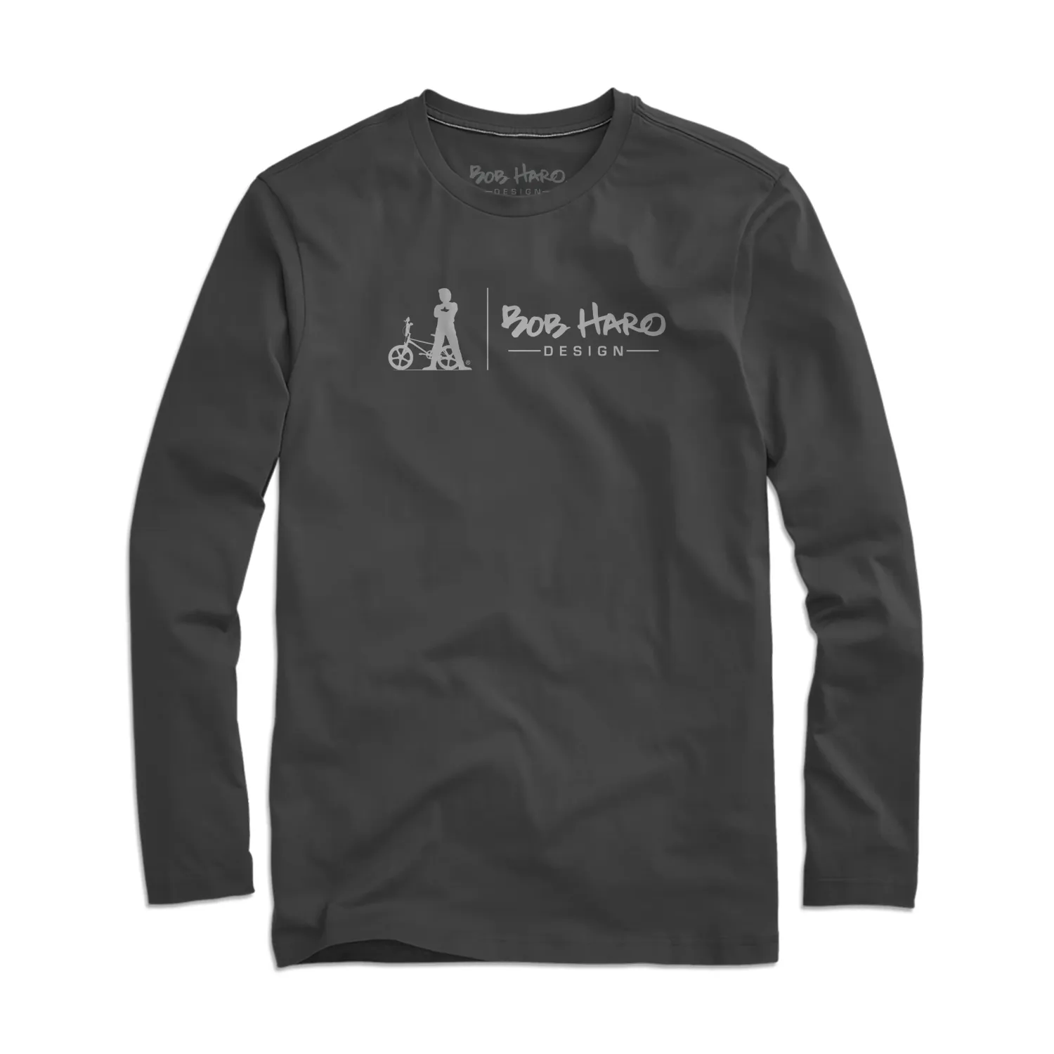 T-SHIRT MANCHES LONGUES BOB HARO DESIGN – GREY