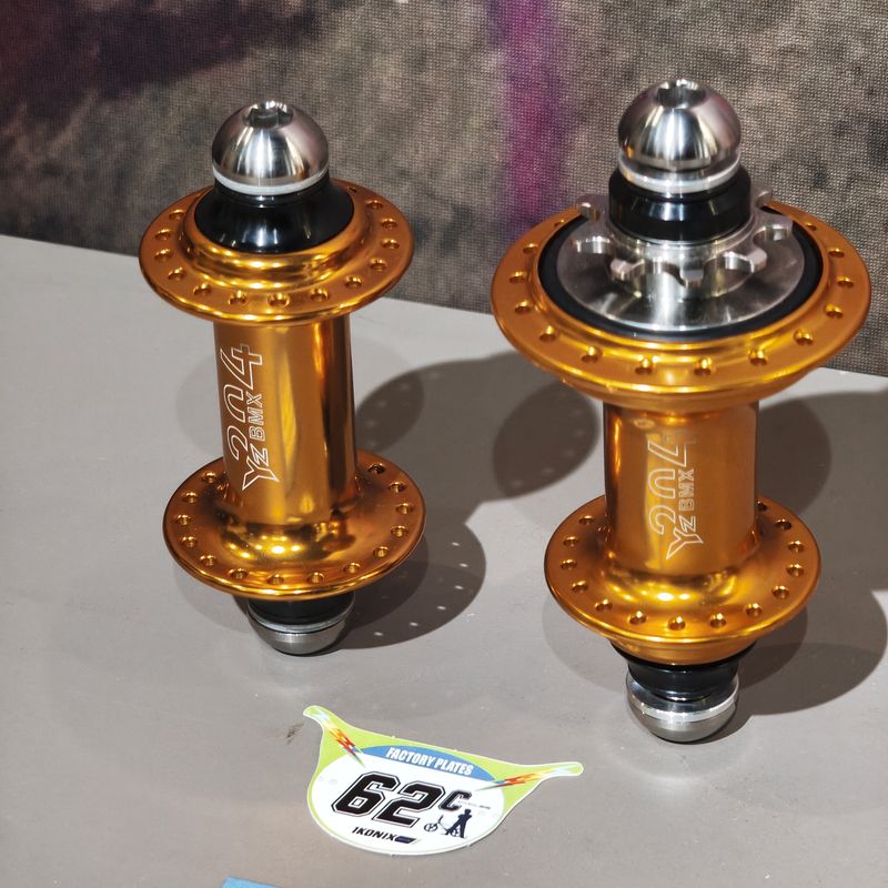 Kit moyeux BMX YZ204 36H – Doré