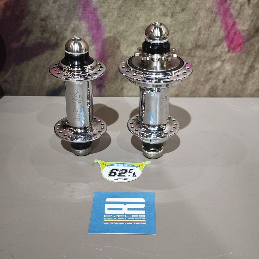 Kit moyeux BMX YZ204 36H – Argent