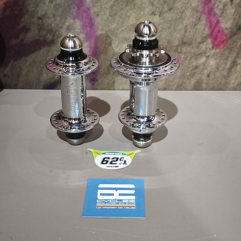 Kit moyeux BMX YZ204 36H – Argent