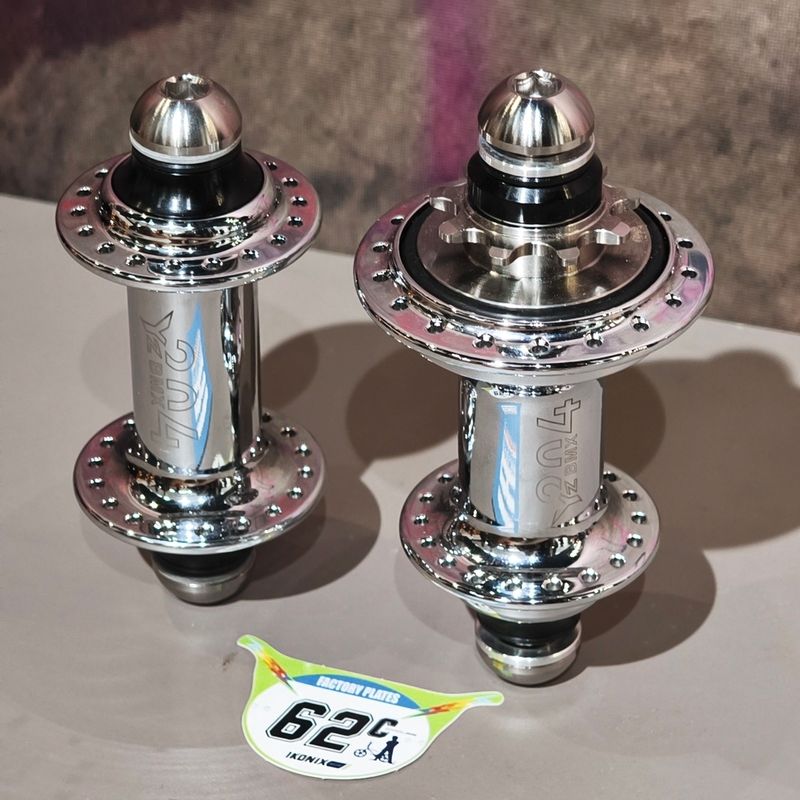 Kit moyeux BMX YZ204 36H – Argent