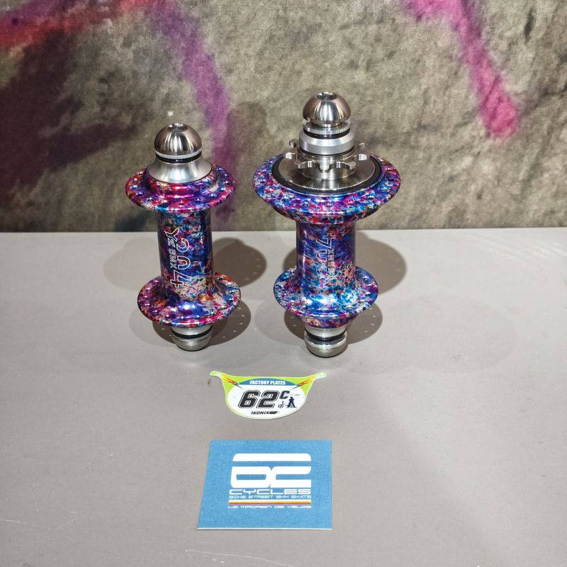 Kit moyeux BMX YZ204 36H – Argent