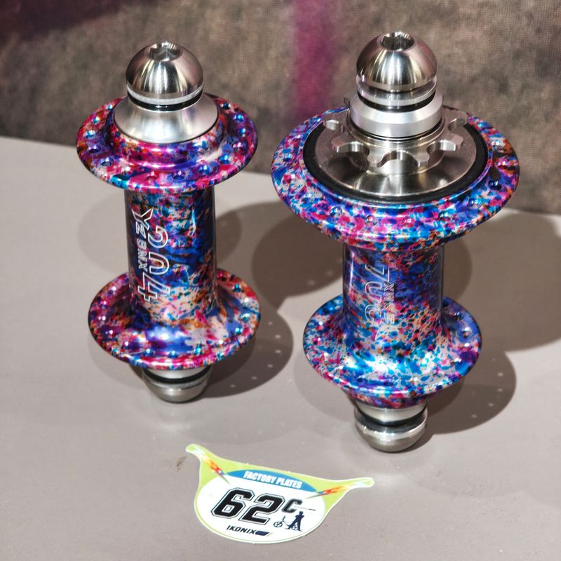 Kit moyeux BMX YZ204 36H – Argent