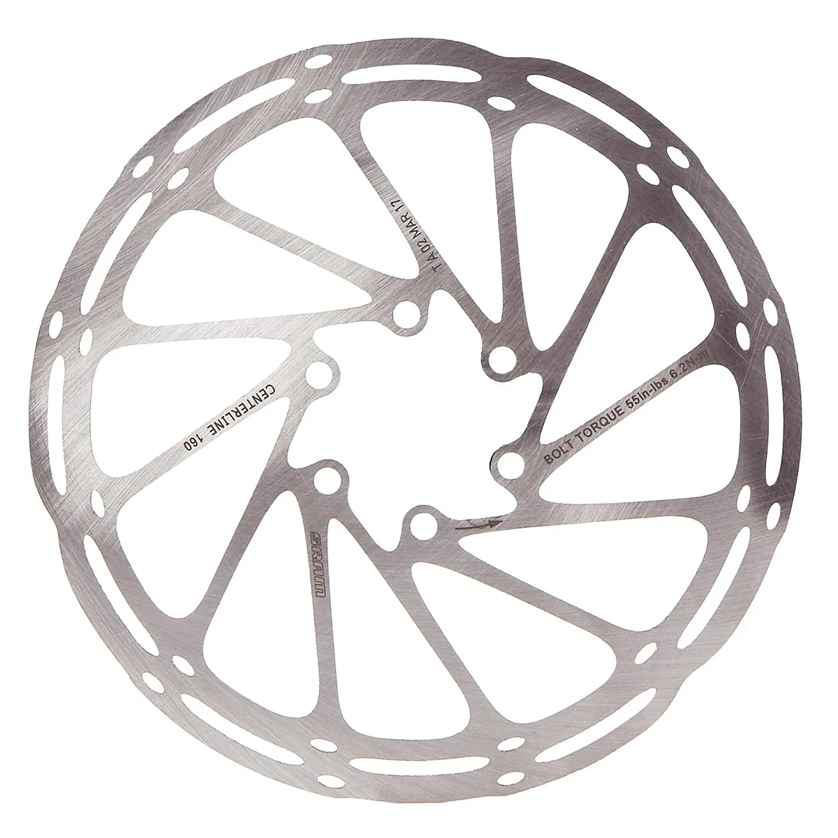 Disque de frein SRAM CenterLine Rounded 160 mm – 6 trous