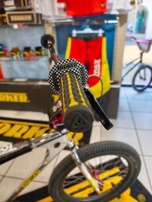 Donuts de poignées BMX Torker damier noir &amp; blanc