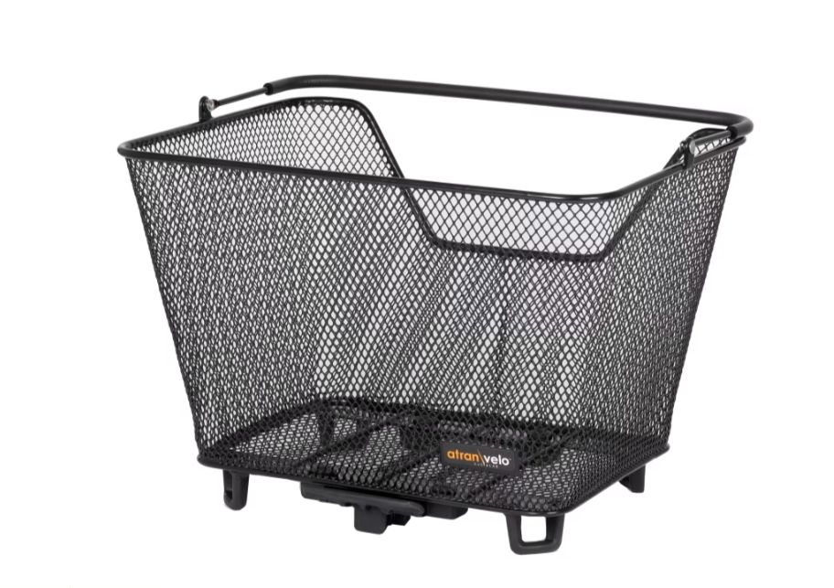 Panier vélo AtranVelo Daily M AVS – 22 L – Noir