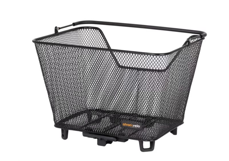 Panier vélo AtranVelo Daily M AVS – 22 L – Noir