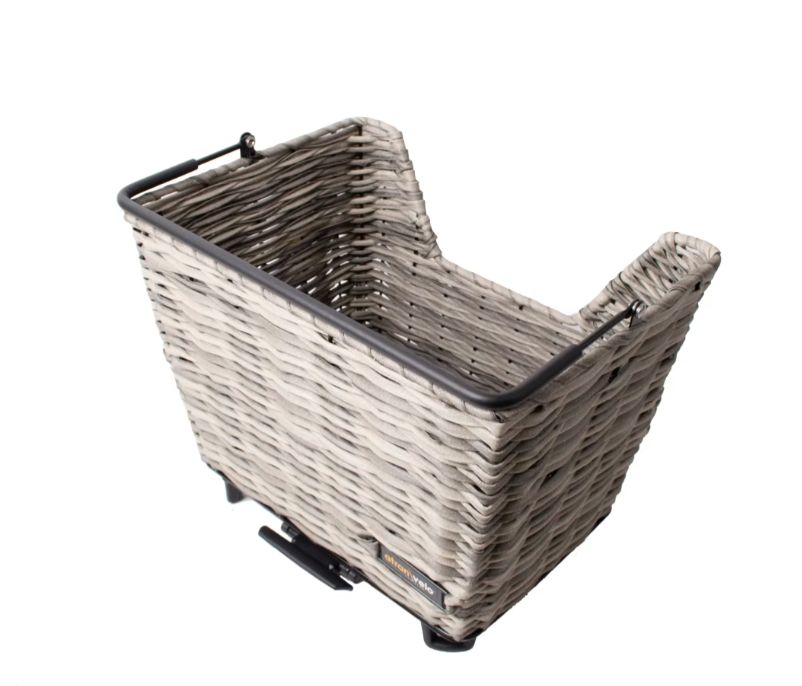 Panier vélo AtranVelo Picnic AVS – 24 L – Gris