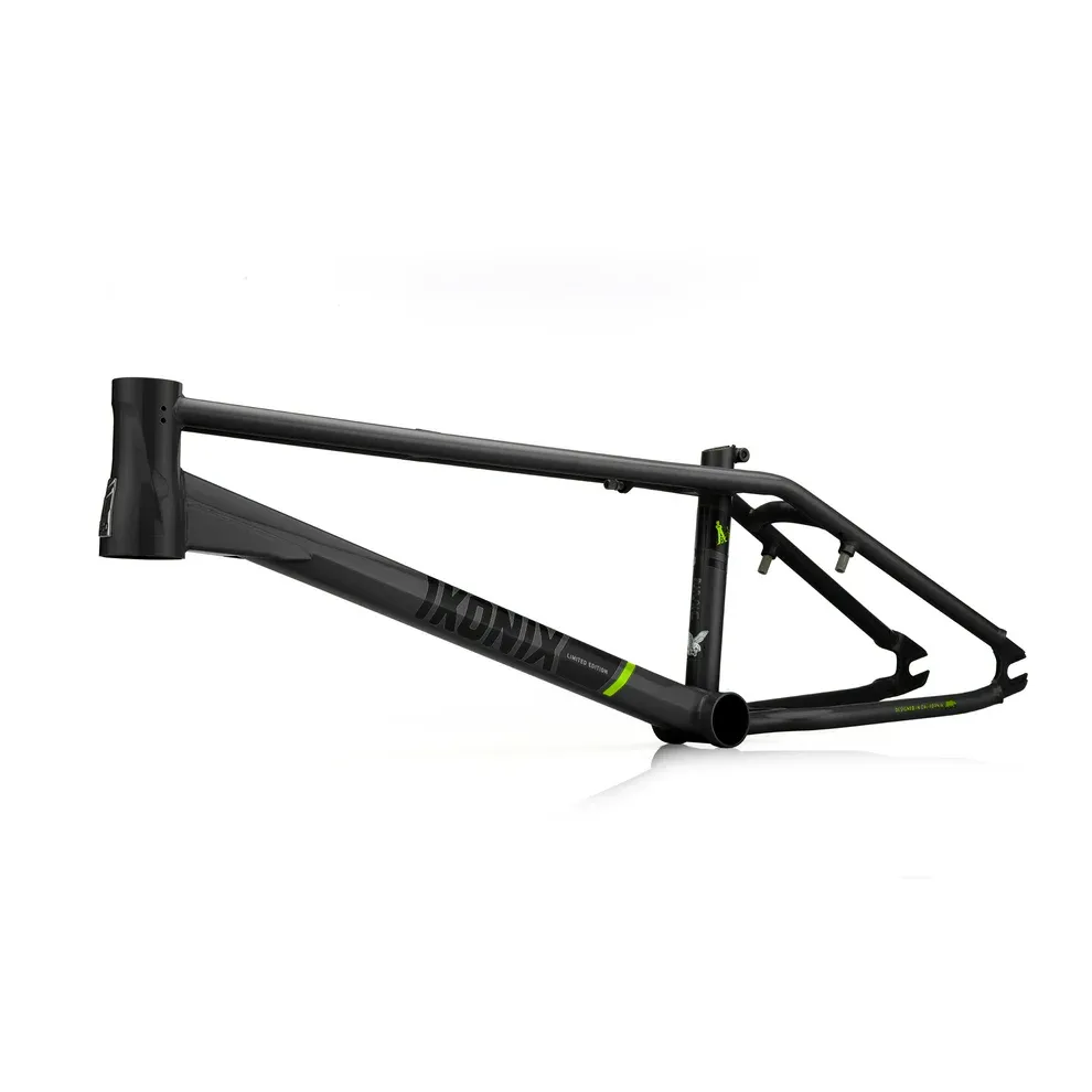 IKONIX FS1 Matte Black – Kit cadre + fourche Chrome – Bob Haro – Série limitée
