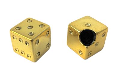 Bouchons de valve CLATCH – Cubes dorés