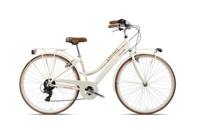 Vélo de ville Tecnobike 831 Belle Epoque 28" – Crème