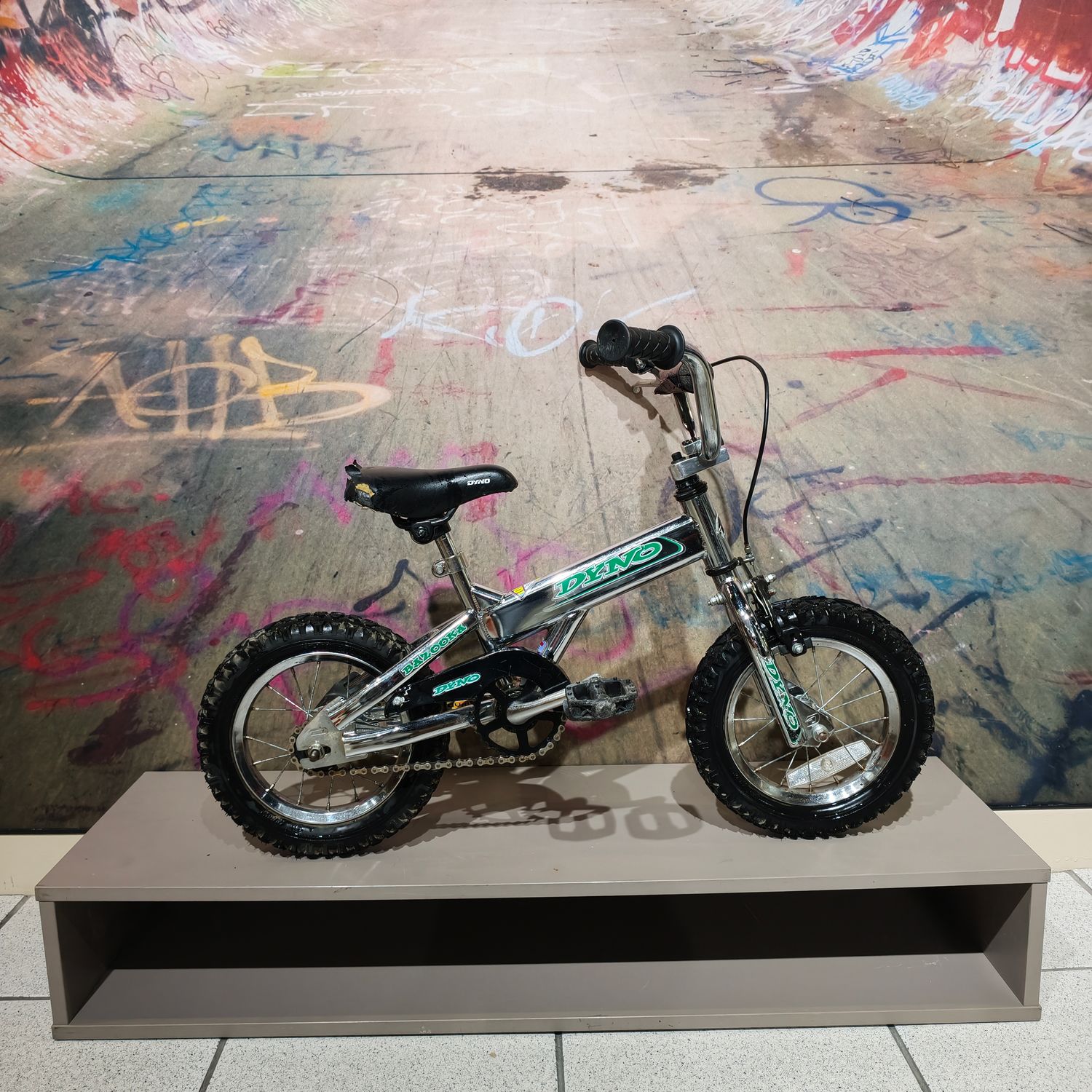 BMX Dyno Bazooka Jr 12" – Chrome – 2000