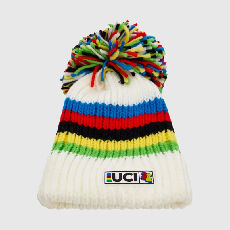 Bonnet Santini UCI World Champion Big Bobble Hat