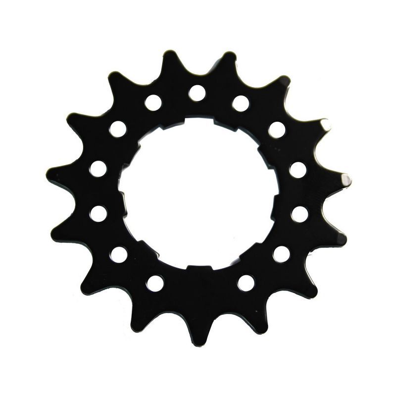 Pignon ANSWER Holeshot Acier – Noir – 16 dents