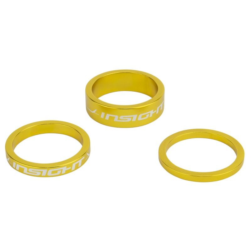 Bagues de direction INSIGHT Aluminium – 1"1/8 – Or