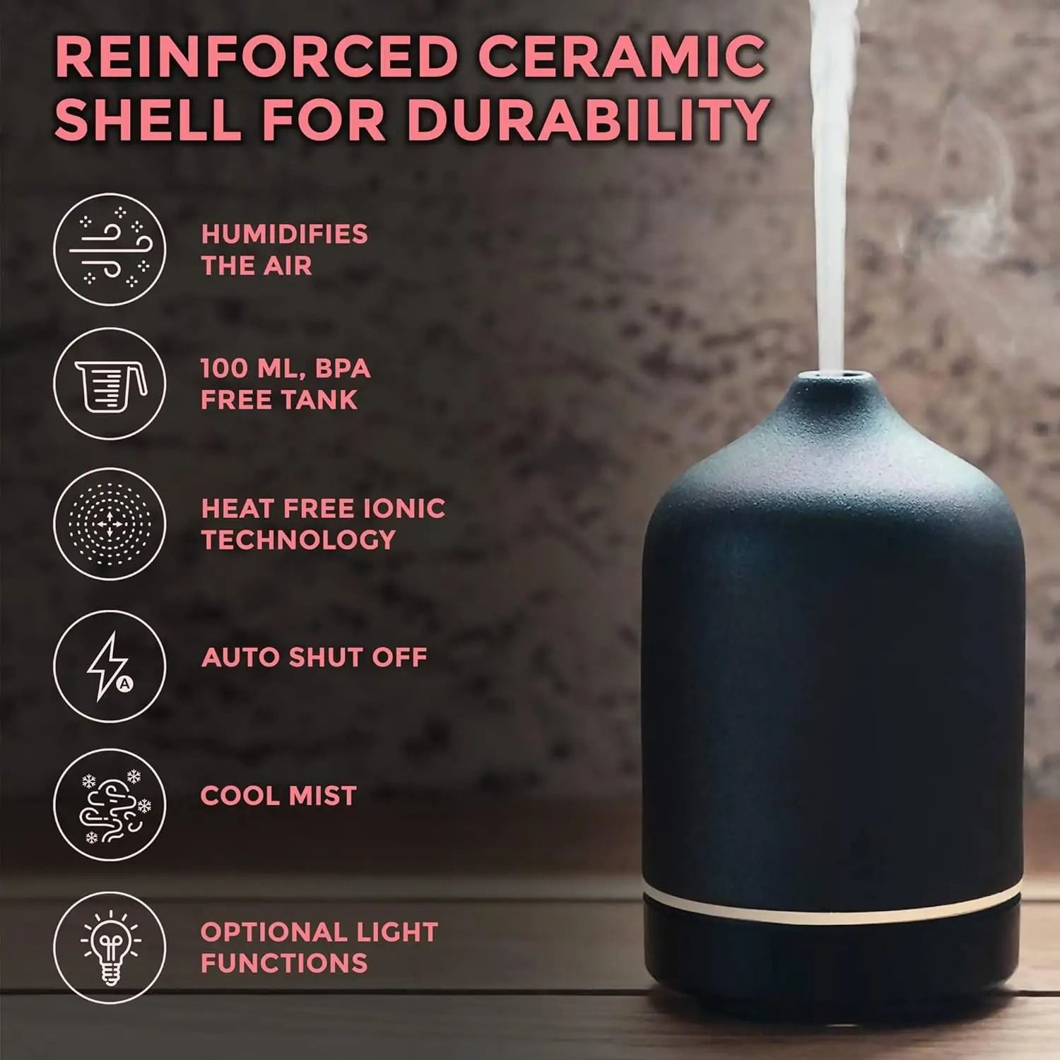 AJNA Wellbeing Essential Oil Diffuser.