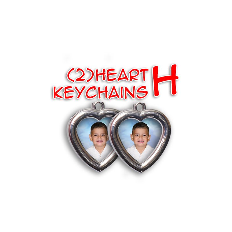 H - Heart Keychains