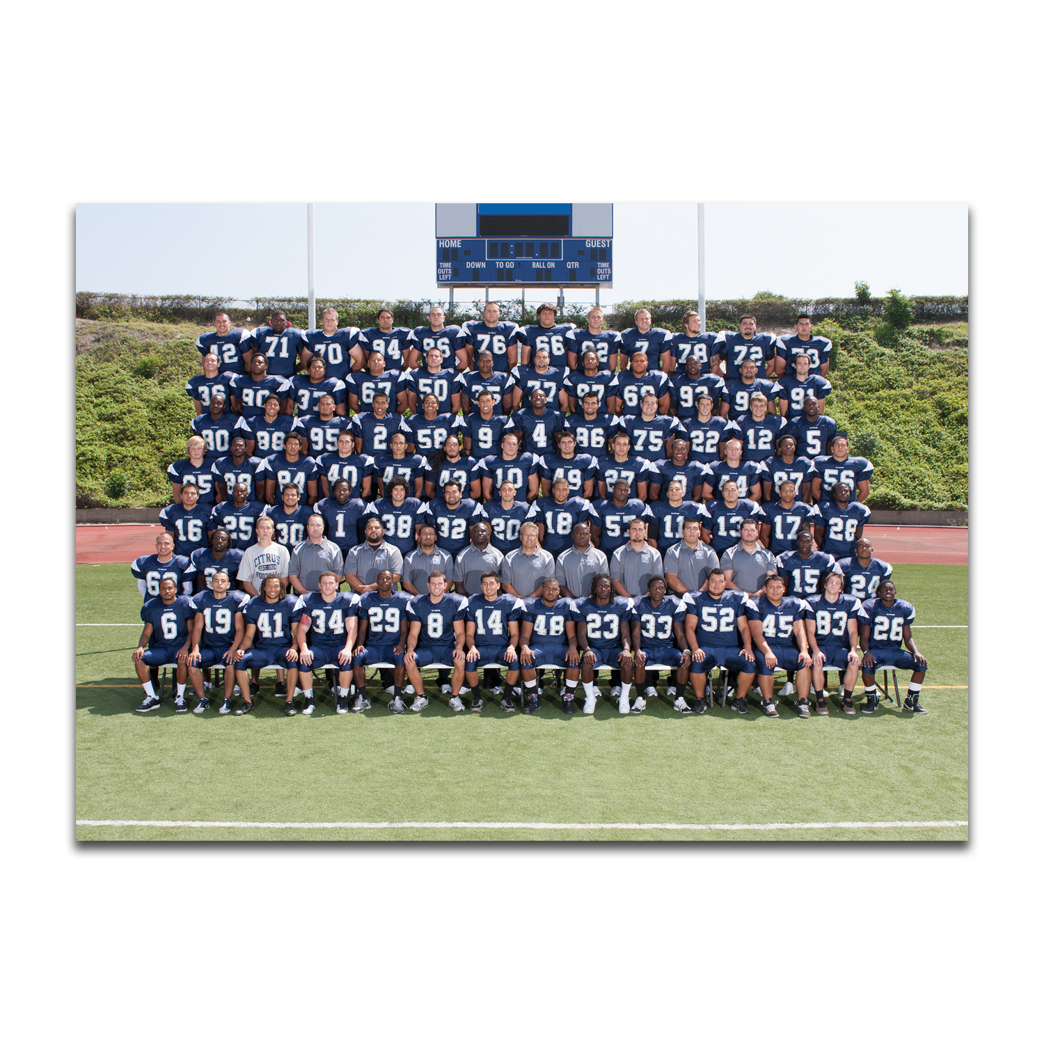 XX - 5x7 Team Picture Only