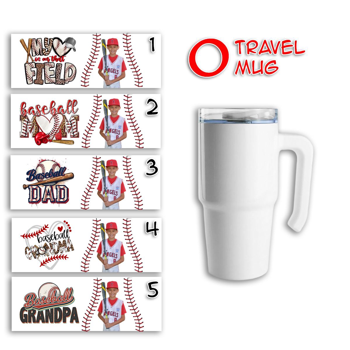 O - Travel Mug