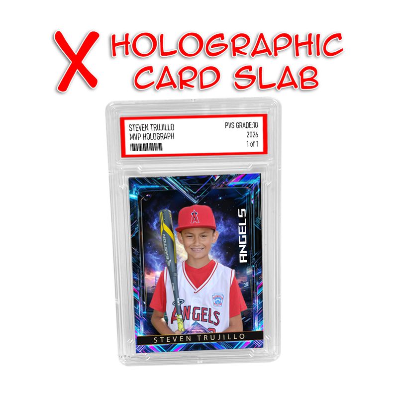 X - Holographic Card Slab