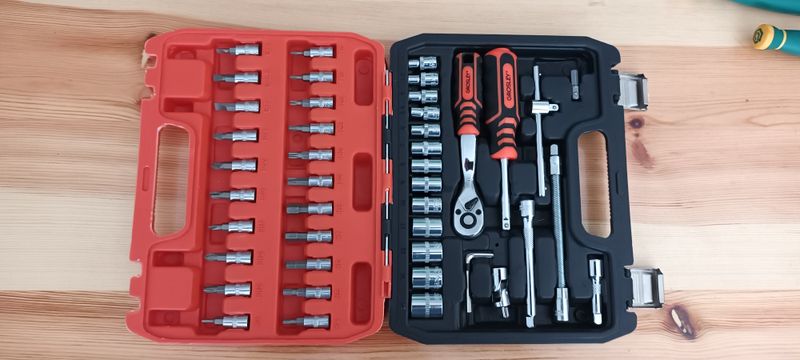 KOMPLET KLUCZY NASADOWYCH GROSLEY