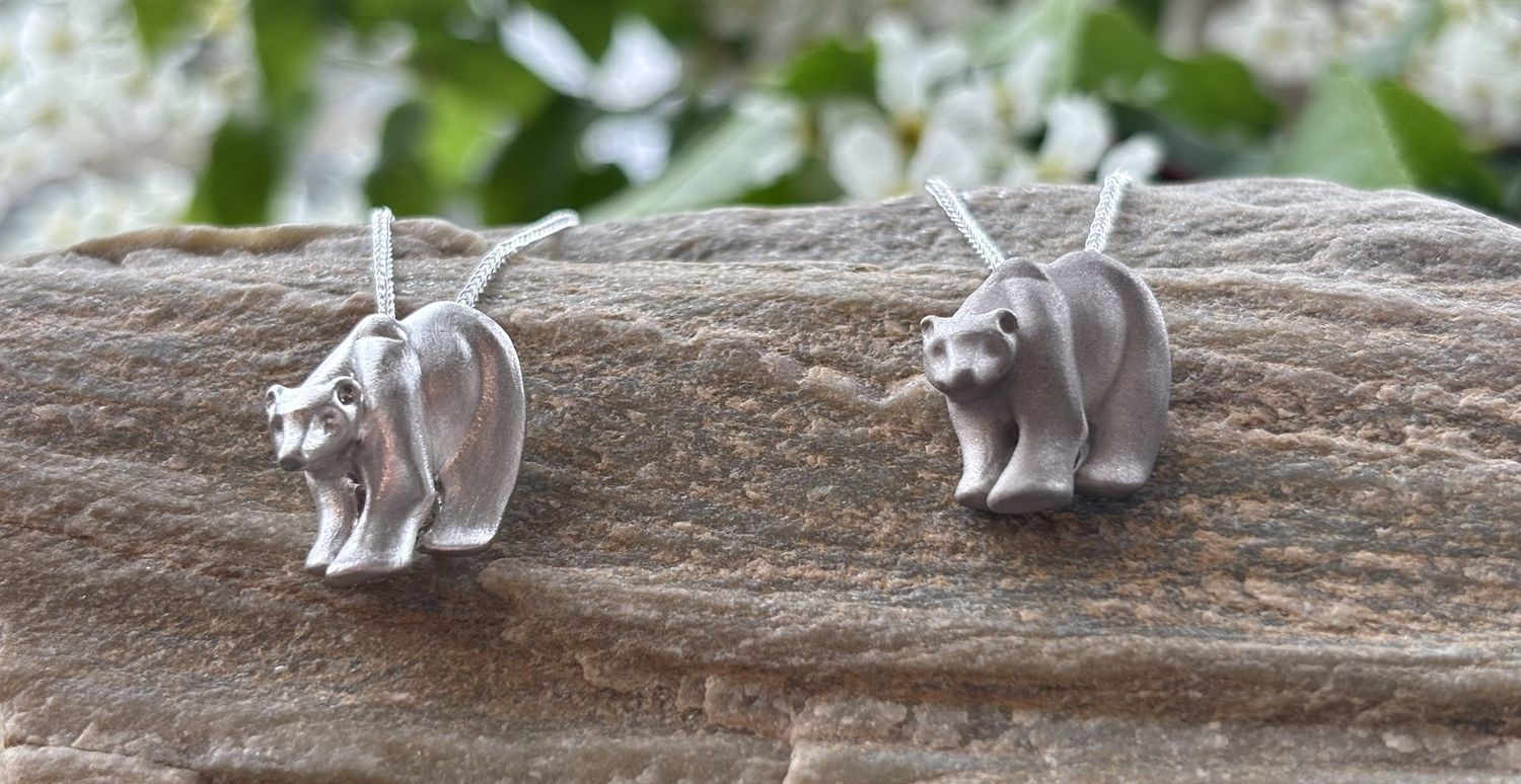 Sterling Silver Polar Bear