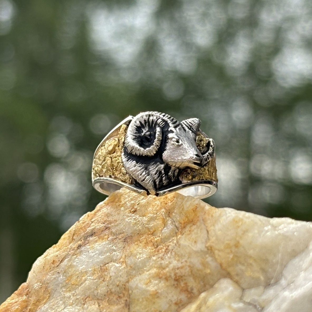 Sterling Silver Dall Sheep Ram - 7.7g
