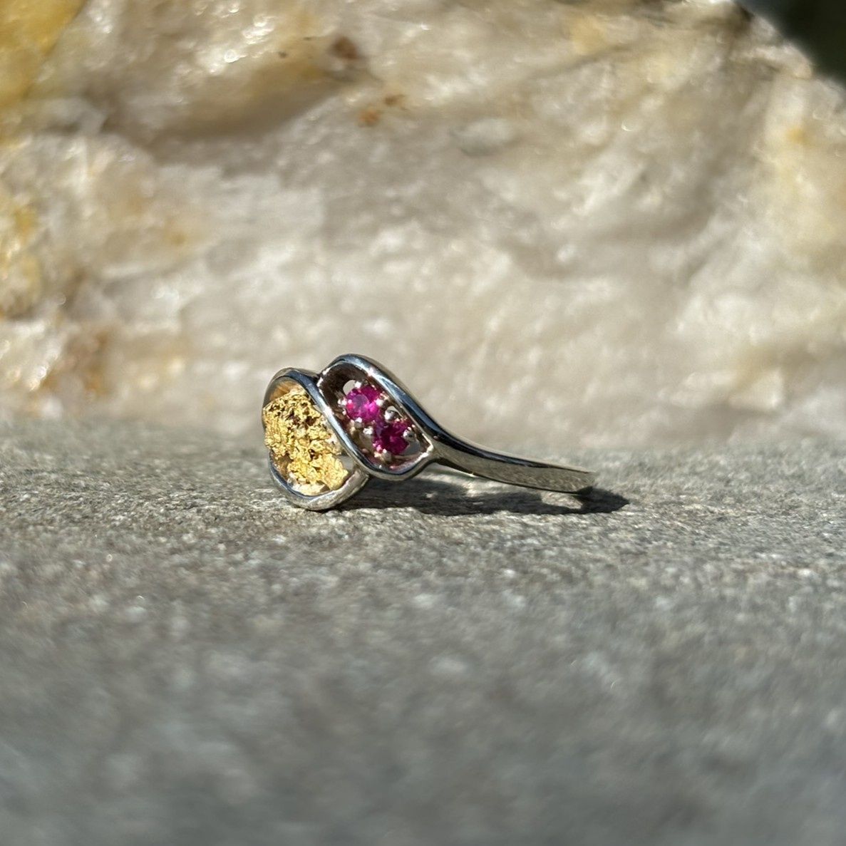 14k Crimson Current - Rubies
