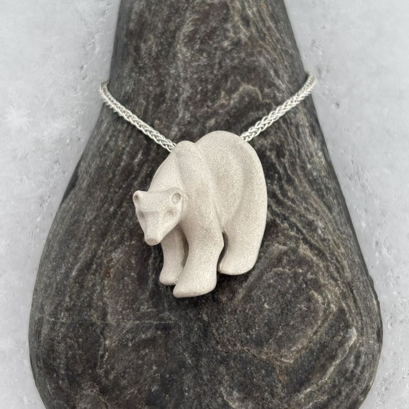 Sterling Silver Polar Bear